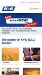 Mobile Screenshot of kali-gmbh.com